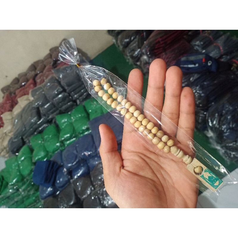 TASBIH KAYU 33 BUTIR GROSIR TASBIH TERMURAH TASBIH SOUVENIR MURAH TASBIH KAYU SOUVENIR TASBIH GROSIR