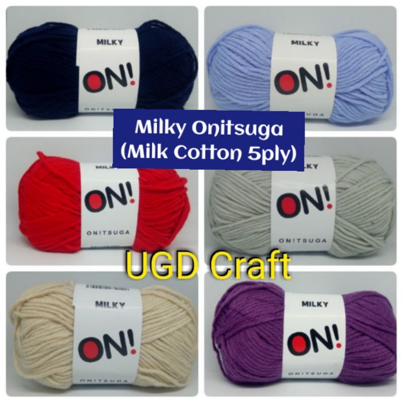 Milky Onitsuga (Milk Cotton 5ply)