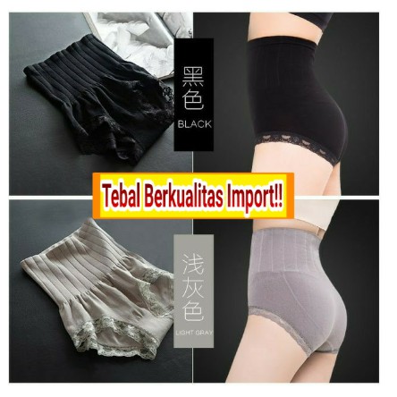Munafie Slimming Pants Celana Dalam Wanita Korset Pengecil Perut - BLACK di  Jakartacheapcheap | Tokopedia