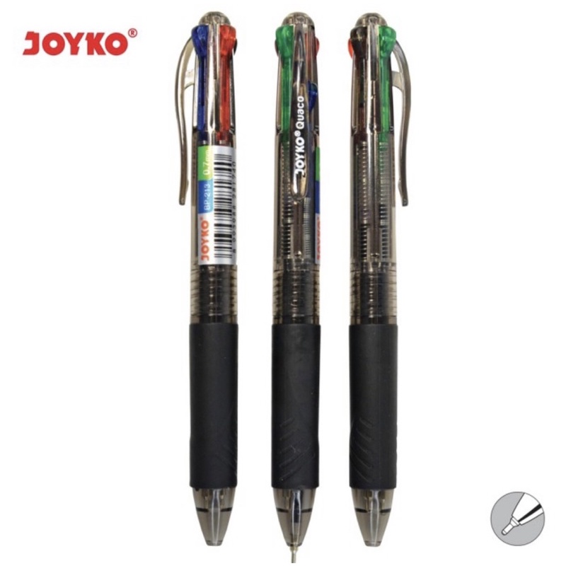 

Pulpen Joyko Quaco 4 Warna - Pena - Ballpen