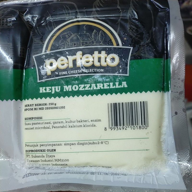 

Keju Mozarella Perfetto 250g