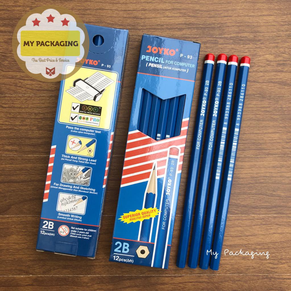 Pensil 2B Joyko untuk komputer (12buah)