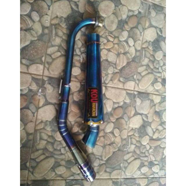 knalpot kou kidal all motor bebek 4tak.full bluemon