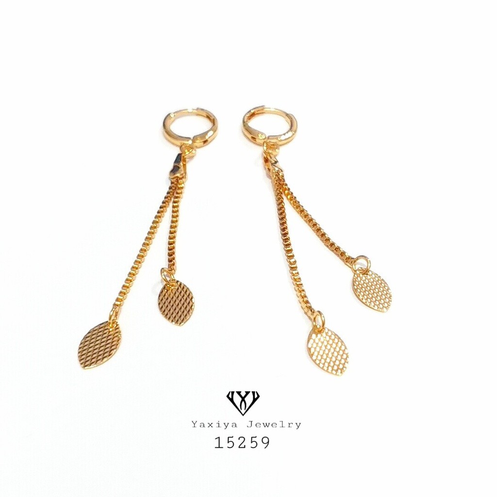 

Anting Wanita Perhiasan Lapis Emas 18K Yaxiya Jewelry 039