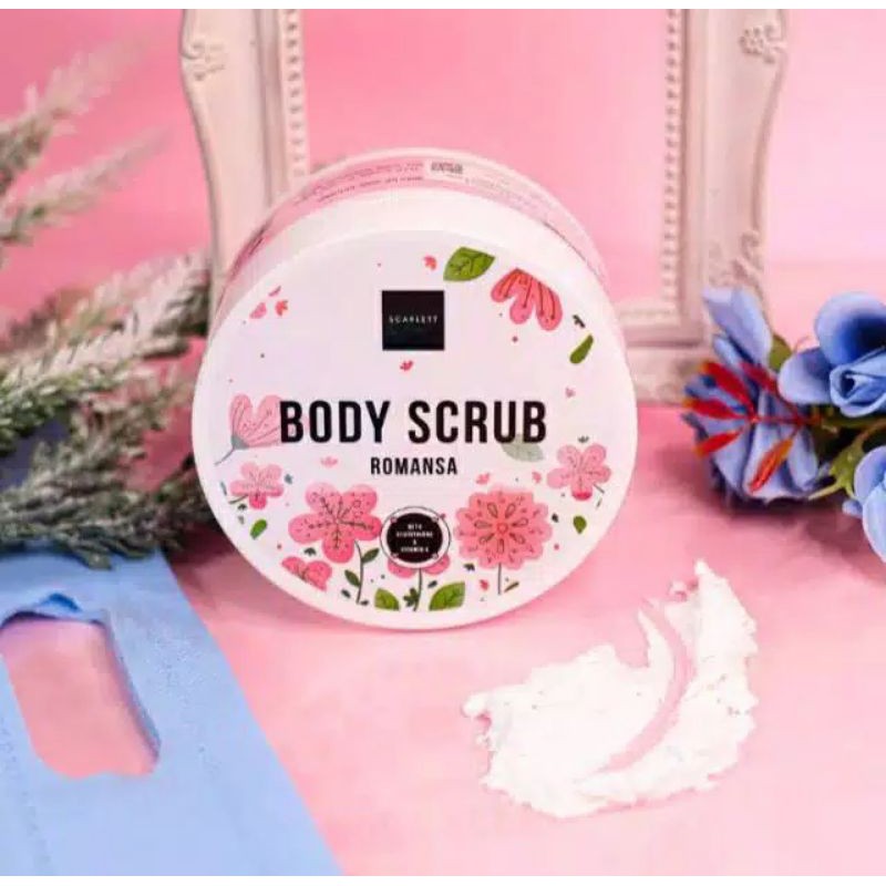 PEMUTI BADAN SCARLETT WHITENING BODY SCRUB ORIGINAL