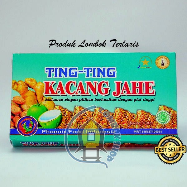 

Ting Ting Kacang Jahe Phoenix Khas Lombok 168 Gram