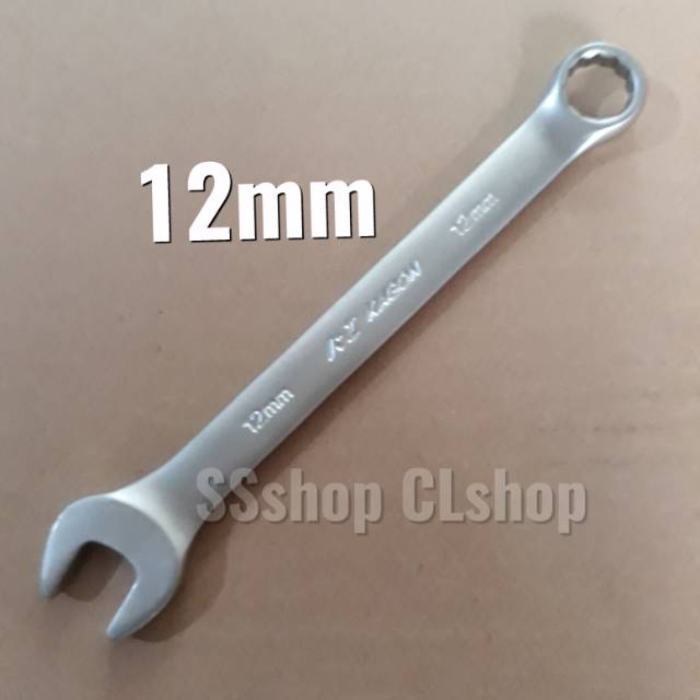 KUNCI RING PAS 12mm crv 12 kombinasi konci ringpas bengkel teknik treker cvt