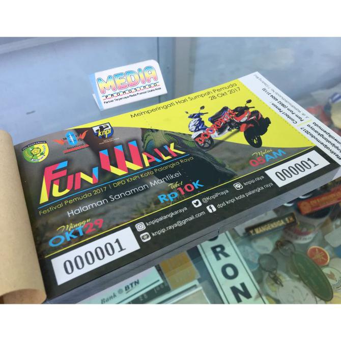 

Best Produk] Cetak Voucher & Tiket Hvs100/Art Paper 120 1 Sisi 1 Rim Bernomor