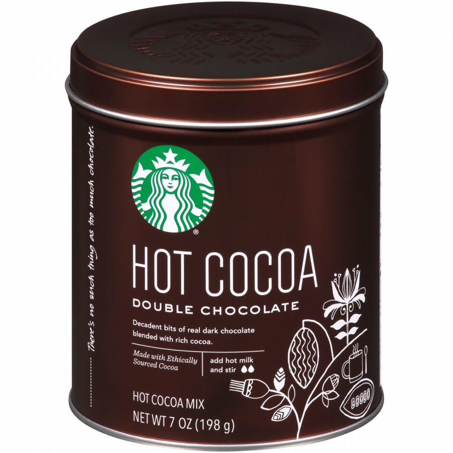 

Starbucks Hot Cocoa Cacao Double Chocolate Choc Milk Powder Drink Beverage Christmas Winter Holidays Gift Present Hadiah Kado Natal Minuman Susu Coklat Cokelat Kental Pekat