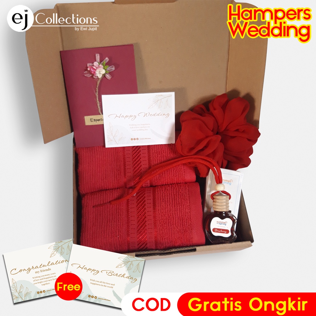 Hampers Wedding Kado Pernikahan Gift PREMIUM UNIK EXCLUSIVE