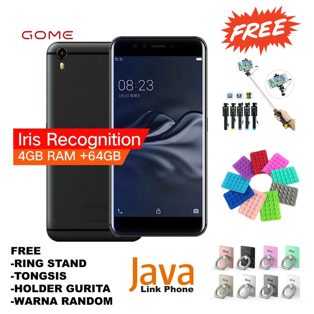 Gome K1 Ram 4gb Rom 64gb Iris Scan Hp Spek Dewa Termurah Shopee Indonesia
