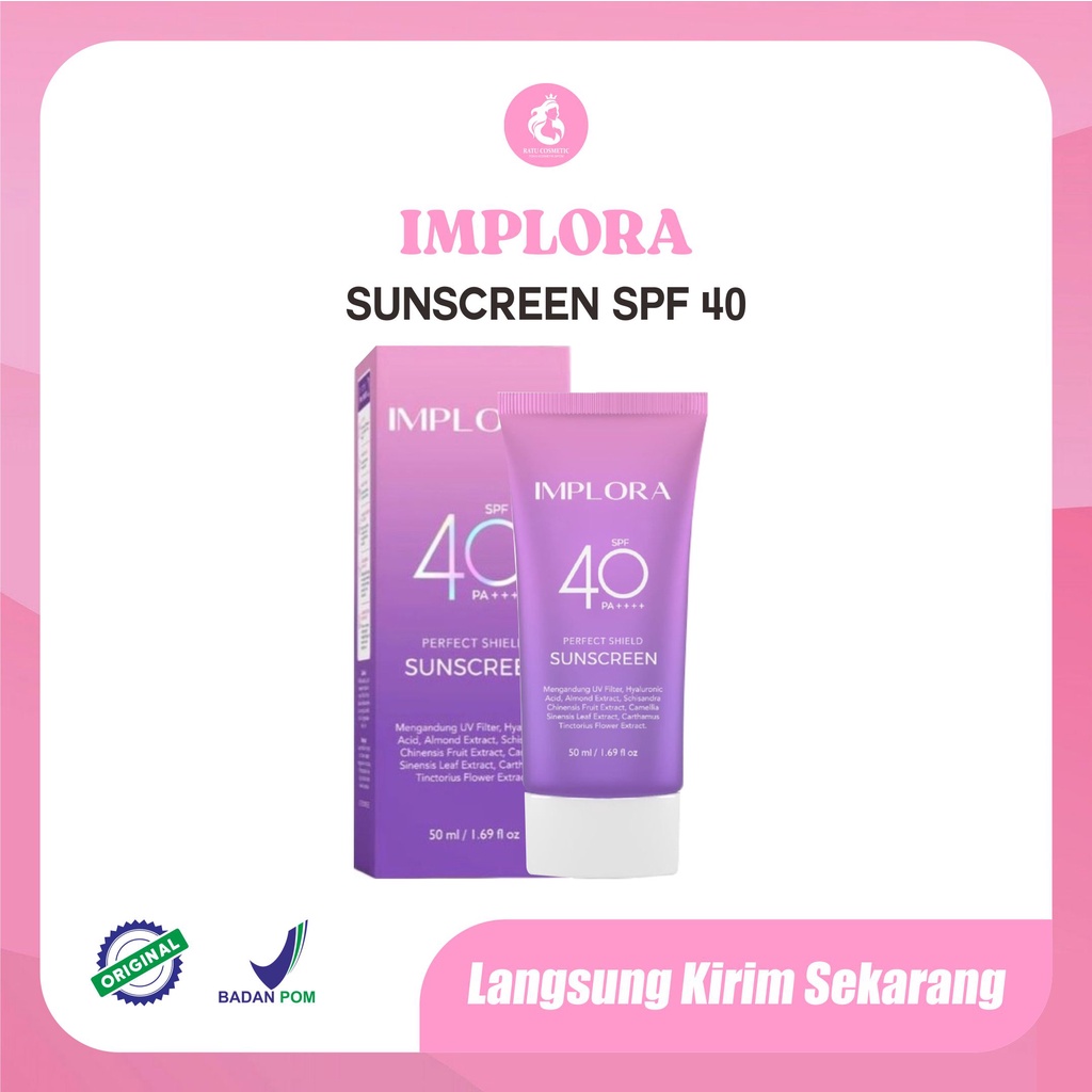 IMPLORA SUNSCREEN SPF 40PA++++