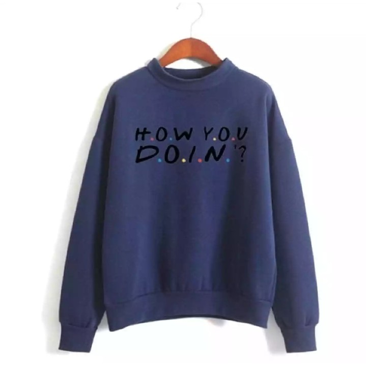 Sweater Hoodie How do you do in Sweater Hoodie Wanita M/L/XL