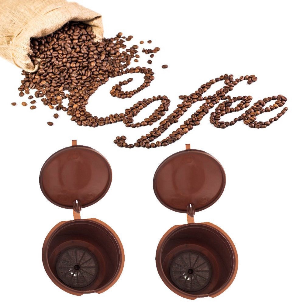 6 Colors Refillable Coffee Capsule Cup Reusable Filter For Dolce Gusto Nescafe