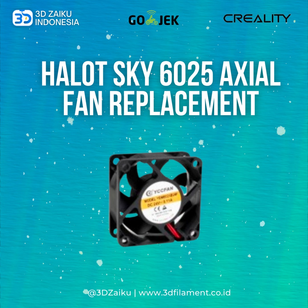 Original Creality Halot SKY 6025 Axial Fan Replacement