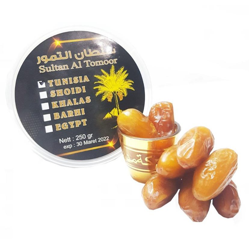 

Tunisian Dates 250 gr Tunis Palm Dates.