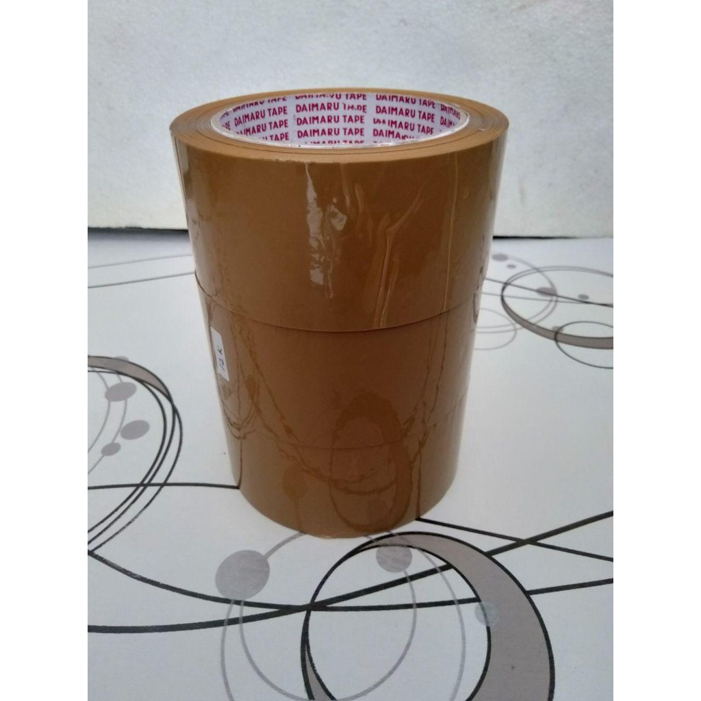 

Lakban Coklat / Selotip Coklat Besar Daimaru