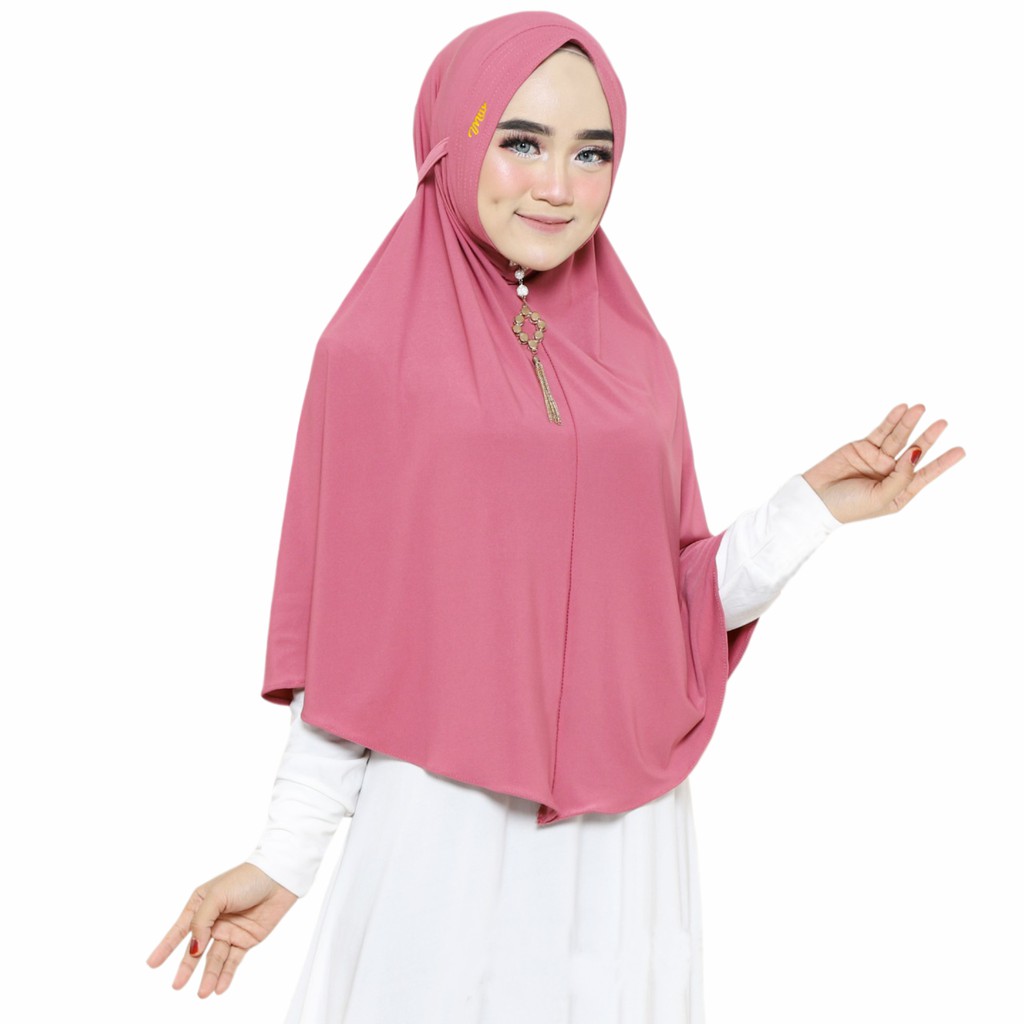 GROSIRHIJABKU Jilbab syari syiria tali ukuran standar / Bergo maryam jumbo jersey / hijab instan bah