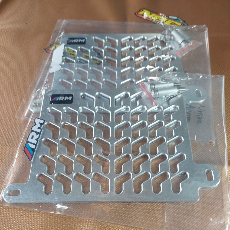 cover radiator cnc arm nmax aerox aerox155 nmax new bukan tzm