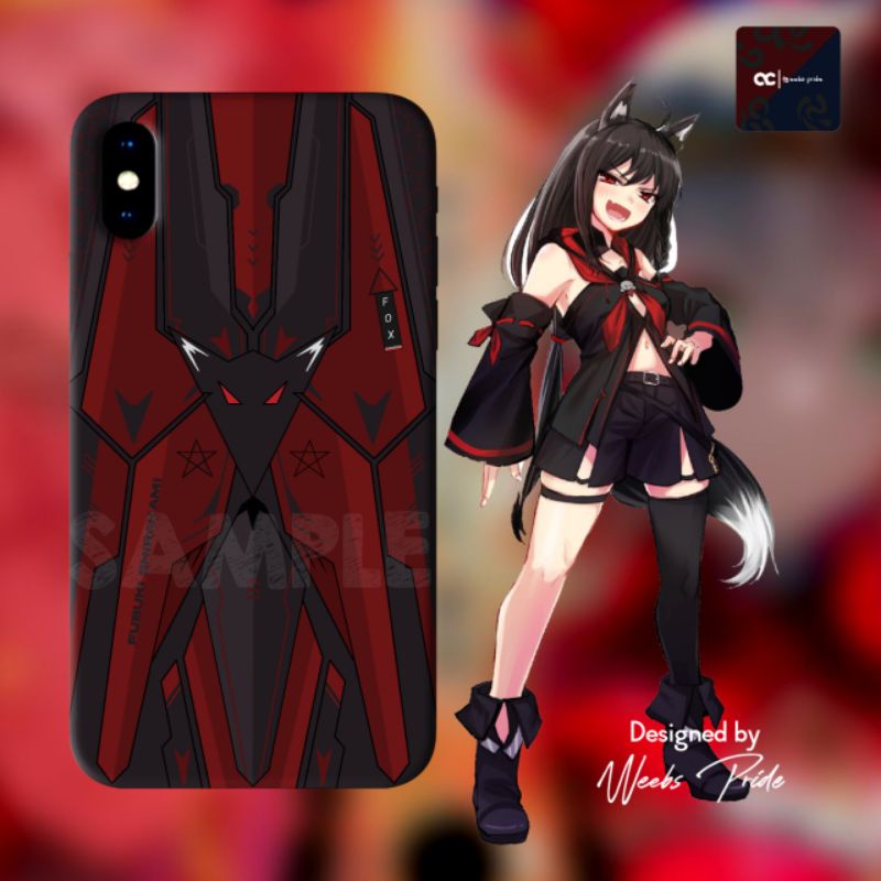 phone Case Vtuber Hololive - kurokami fubuki - Weebspride