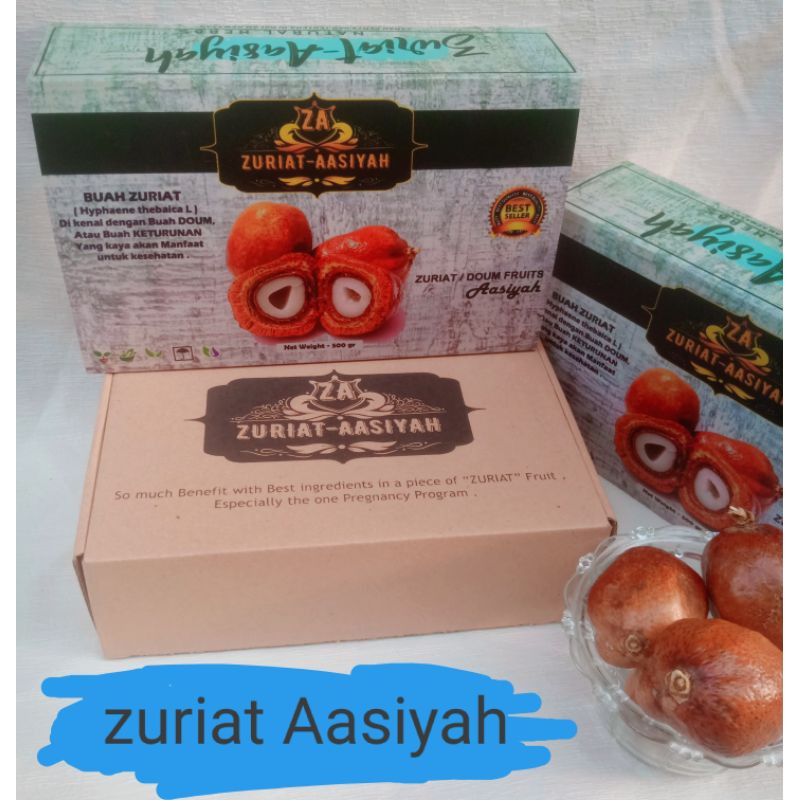 Buah Zuriat Aasiyah promil alami sehat sejak jaman dahulu