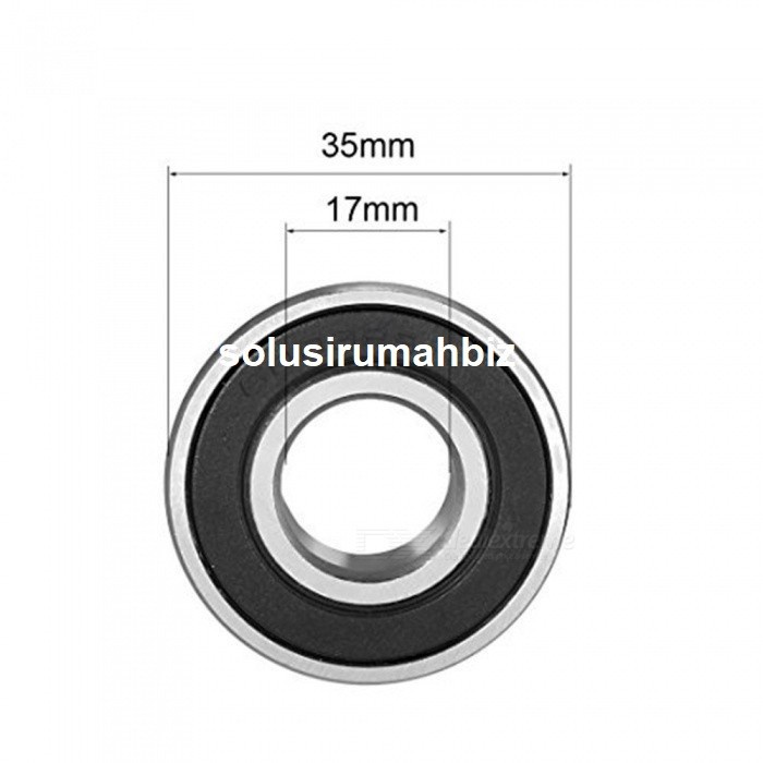 laker od 35mm id 17mm t 10mm laher bering Ball bearing 35 x 17 x 10