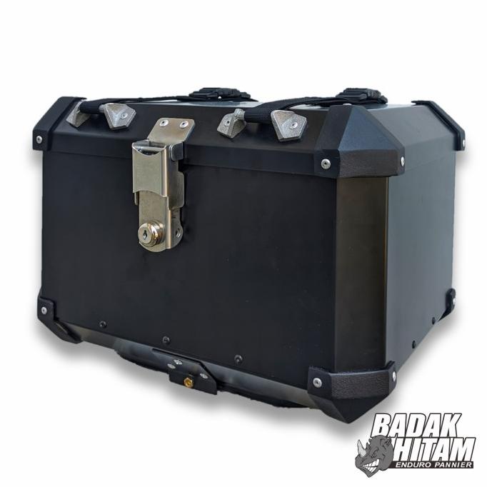 Top - Box Atas Pannier Badak Hitam 36 Liter