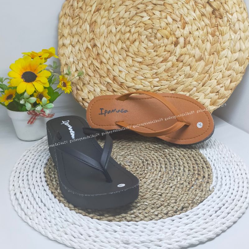 Rafisha-Sandal Wedges Spon Anita | Wedges Spon Jepit Simple | Wedges jepit Dewasa