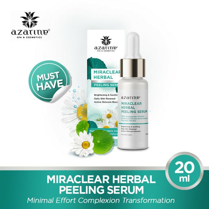 Azarine AHA BHA Miraclear Herbal Peeling Serum 20ml