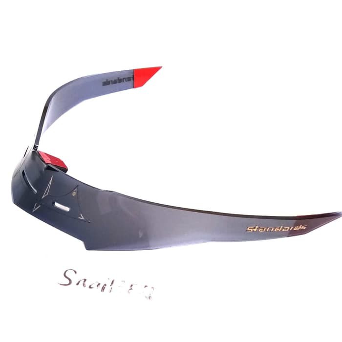 SPOILER HELM SNAIL FFS1 FULLGACE HITAM / SPOILER SNAIL FFS1 TERKINI