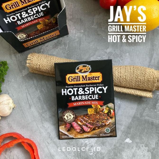

JAYS JAY'S JAY GRILL MASTER MARINADE MIX CLASSIC | HOT SPICY BARBECUE ledolci92 Ayo Order