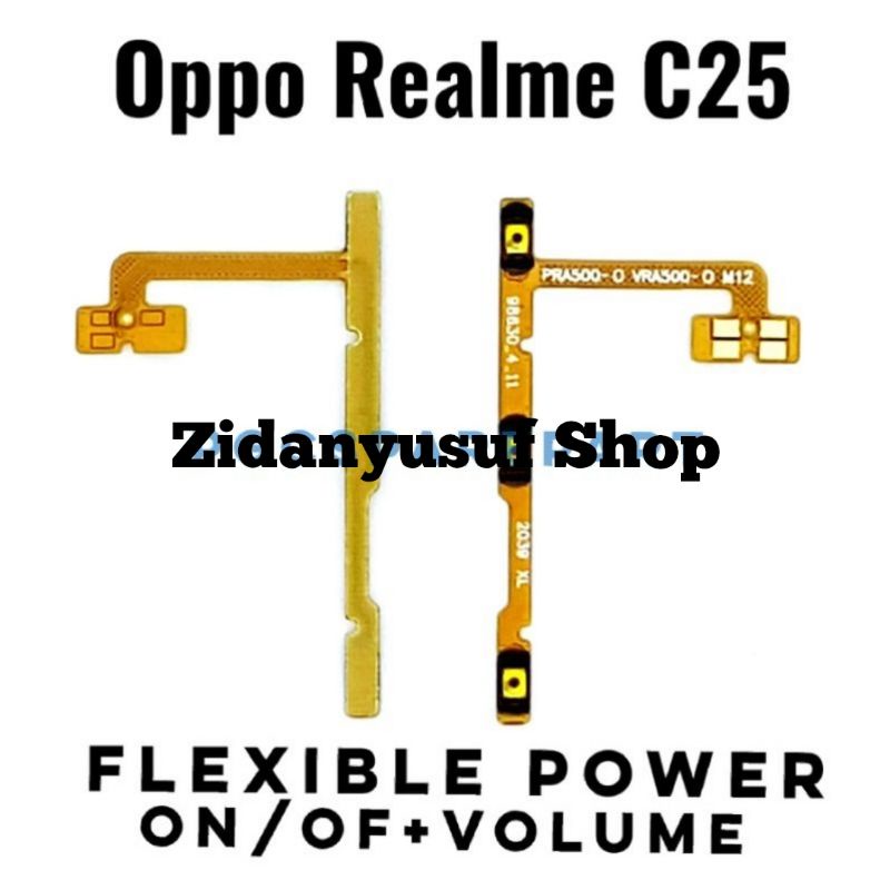 FLEXIBEL FLEXIBLE ON OFF VOLUME REALME C25 FLESIBEL POWER VOLUME