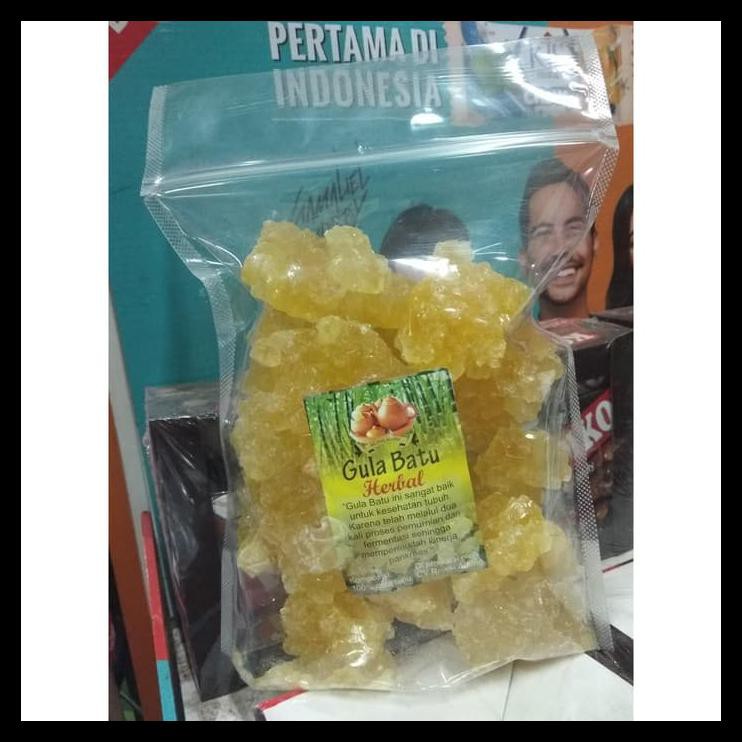 

PROMO Gula Batu Herbal Organik Kristal 1Kg Lebih Legit Nikmat dan Sehat