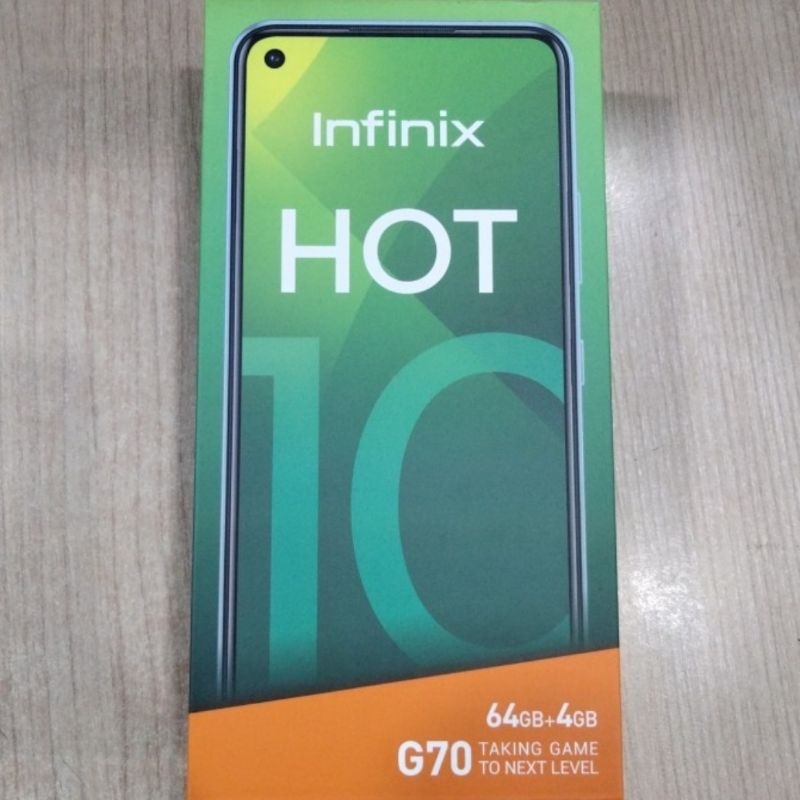 Infinix Hot 10 4/64 GB garansi resmi