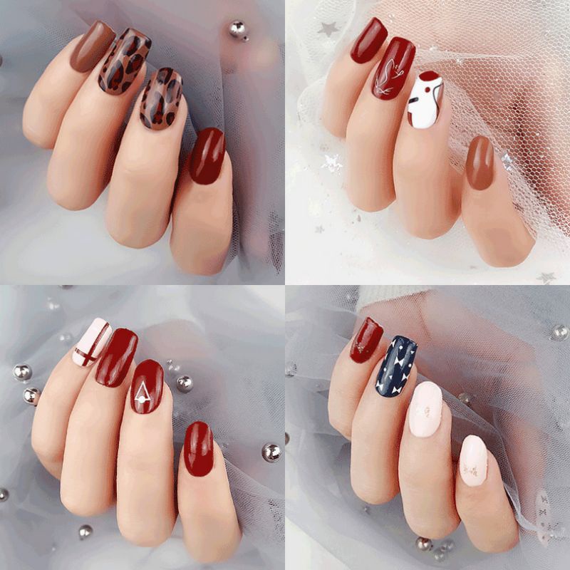 stiker kuku nail art korean nails sticker  free kikir