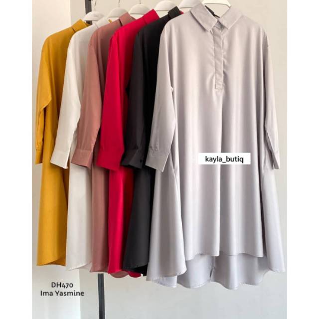 Tunik Katun Ima Toyobo - Tunik design by Kayla - Tunik Busui - Atasan wanita terbaru