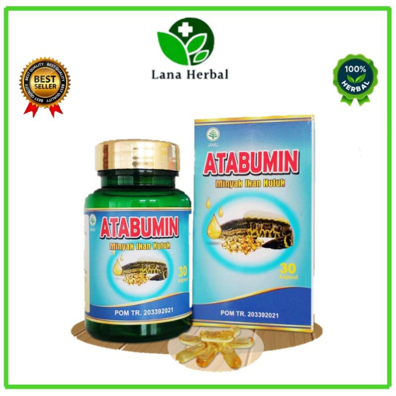 ATABUMIN / Minyak Ikan Gabus / Kapsul Minyak Gabus
