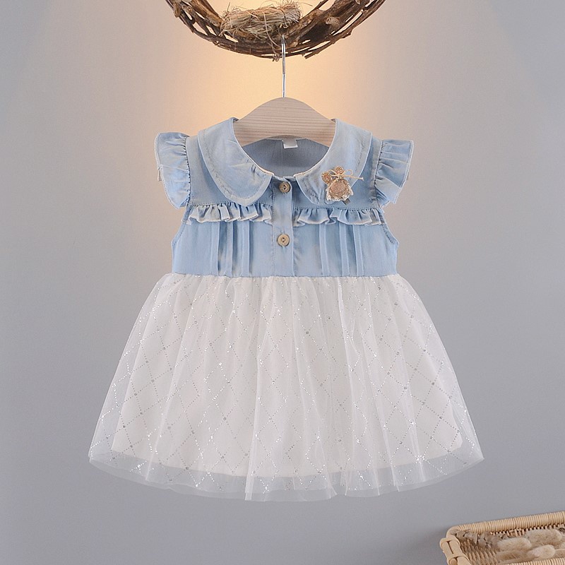 Baju Bayi Dress Tile Anak Cewek Import / Dress Baby Anak Perempuan Premium / Dress Anak Cewek Murah 