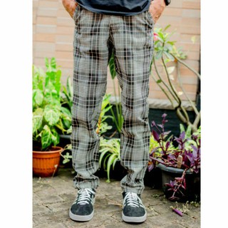 CELANA CHINO TARTAN PRIA TARTAN PANTS CELANA TARTAN PRIA