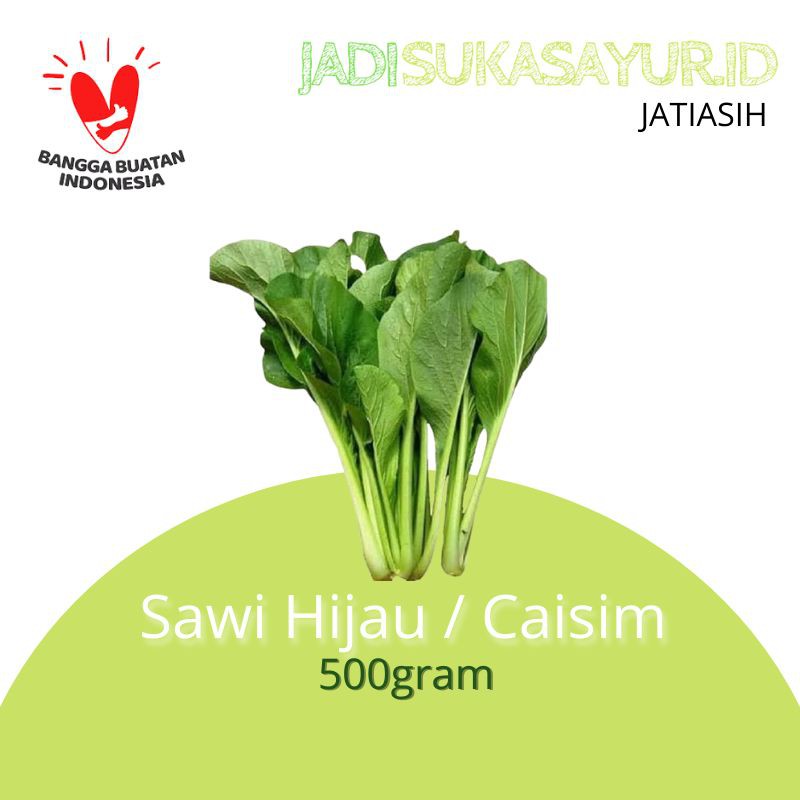 

SAWI HIJAU / CAISIM 500GRAM - SAYUR SEGAR BEKASI