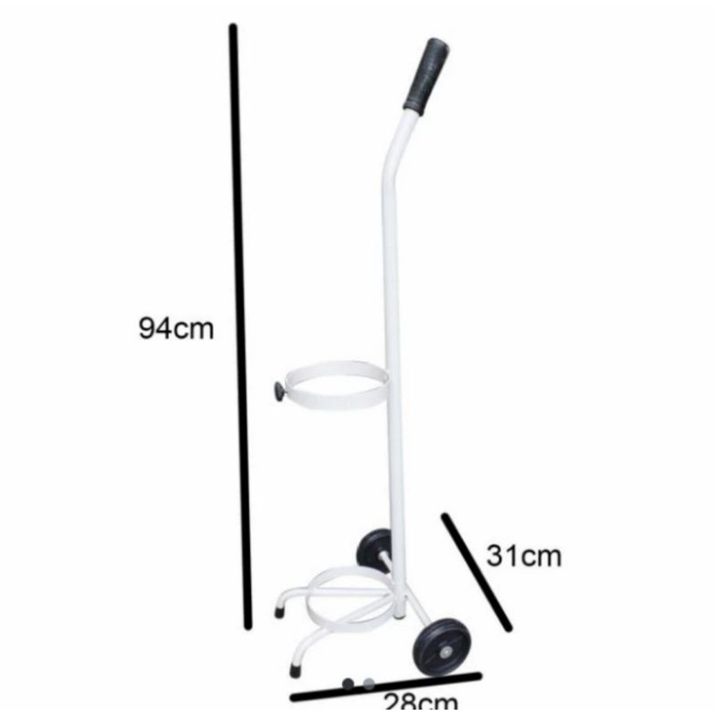 Trolly Oxygen 1m3 Roda Tabung O2 1m3