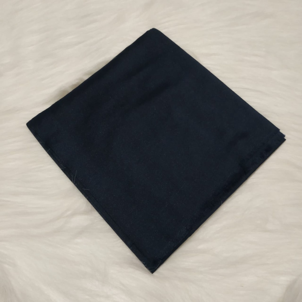 TERMURAH SAUDIA / Segiempat ORIGINAL SAUDI/ JILBAB RAWIS /JILBAB KATUN/jilbab murah-Navy