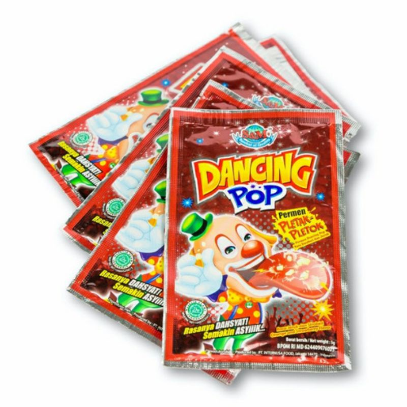 

DANCING POP PERMEN PLETAK PLETOK 1 PCS by flowsnack