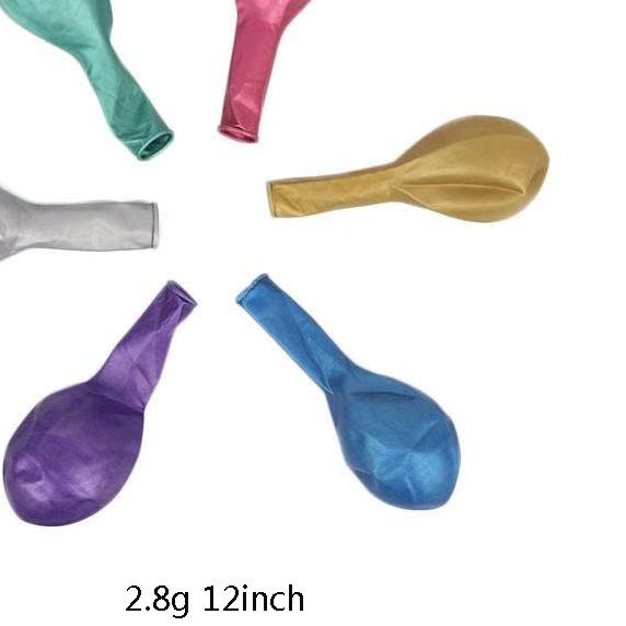♛ Balon Latex Chrome 12 Inch ( 50 PCS) ♘