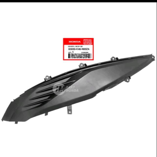 Cover tebeng sambungan body kiri Honda Vario 110 fi original