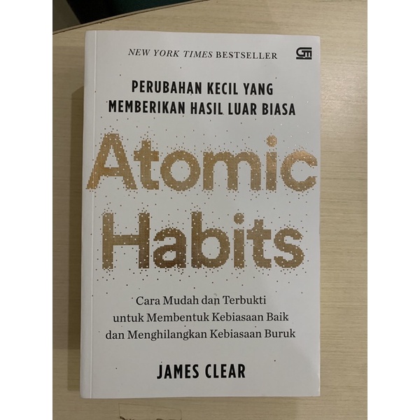 PRELOVED ATOMIC HABITS (Bahasa Indonesia)