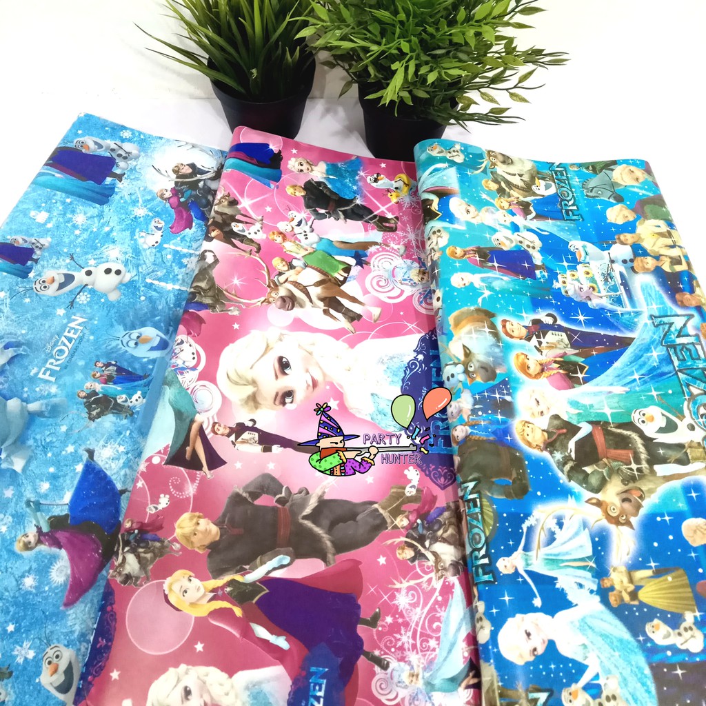 

Kertas Kado Frozen Glossy (5 Lembar)