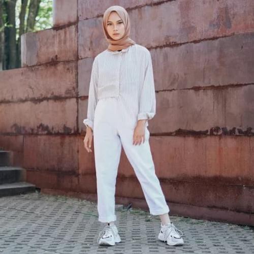 CELANA WANITA BAGGY PANTS PREMIUM AMERICAN DRILL CELANA PANJANG WANITA