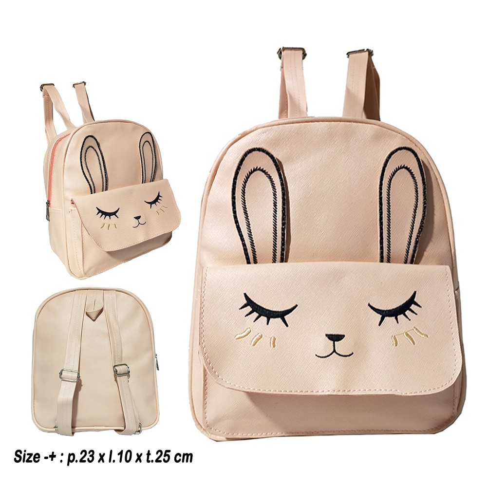 OBRAL !!! TAS RANSEL MINI DESAIN KELINCI // TAS RANSEL WANITA