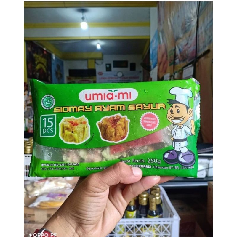 

Siomay Ayam dn Sayur Umia-Mi